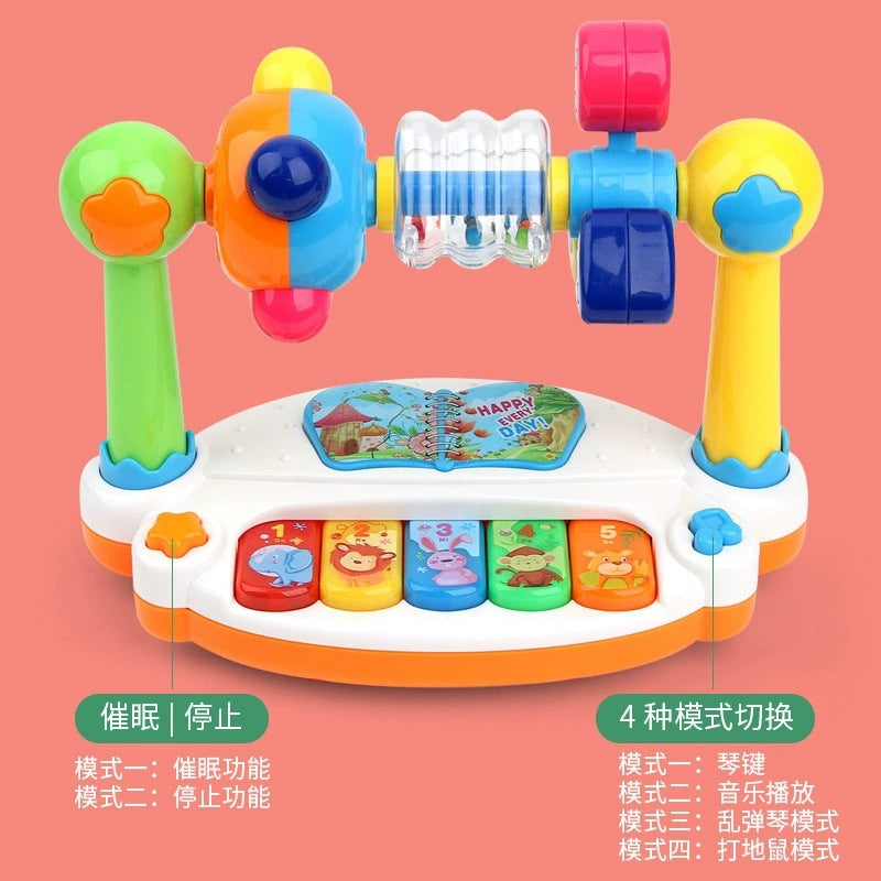 children's early education learning piano enlightenment lighting music piano pat piano drum baby toys wholesale
