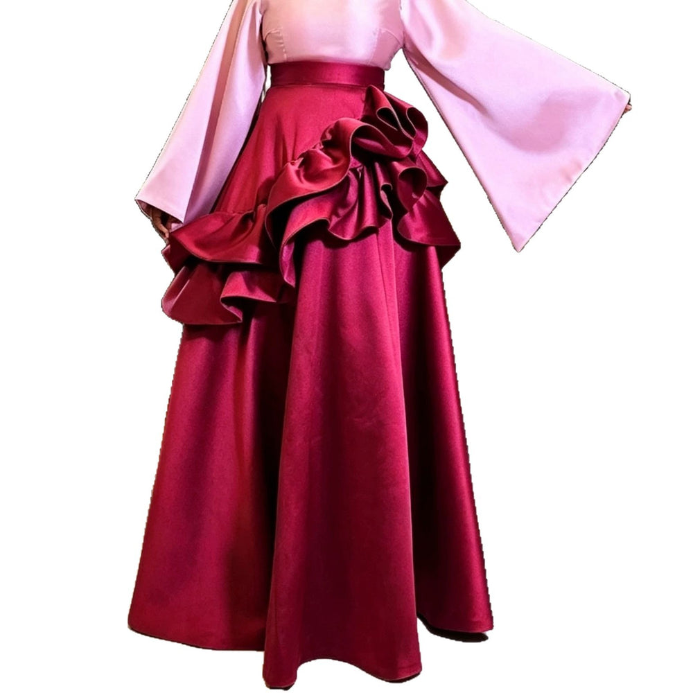 New arrivalretroeleganteleganceslimming look skirt easiest for match party weddingrufflesa skirtskirt