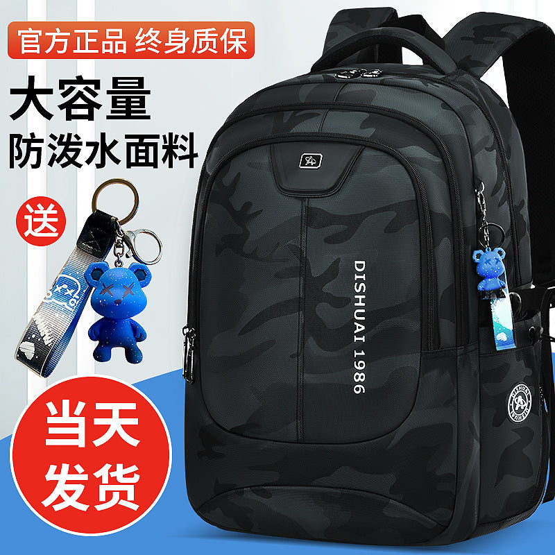2026 new school backpack for middle and high school boys - extra large capacity, ergonomic, and lightweight