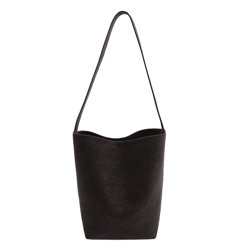 new arrival bag for women 2025fall and winterniche styleeasiest for match shoulder bagtrendy large capacity bucket bag tote bag