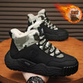 Northeastern snow boots for men winterfleece-linedthickenedheattech two-cotton shoes for men minus 40 degrees cold-proof boots waterproof outdoor