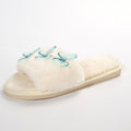 Indoor and outdoor heattechstuffedplus size cotton slippers for women aliexpressstuffedfamily slippers lace butterfly floor slippers