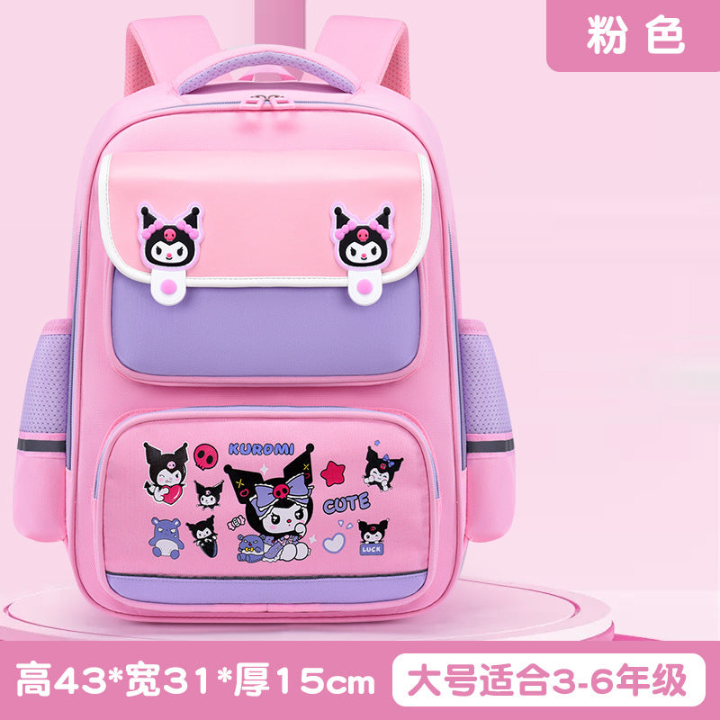 New Elementary School Girls Children's School Bag Cute Girls Backpack Large Capacity Burden Reduction Junior High School Students Japanese School Bag