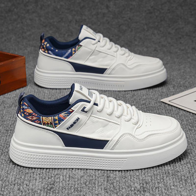 Men's shoes 2026 new summer trendy versatile athletic casual sneakers men's soft sole white trendy shoes men's footwear