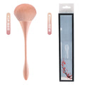 Large size 1 skin color - loose powder brush + plum blossom pvc packaging