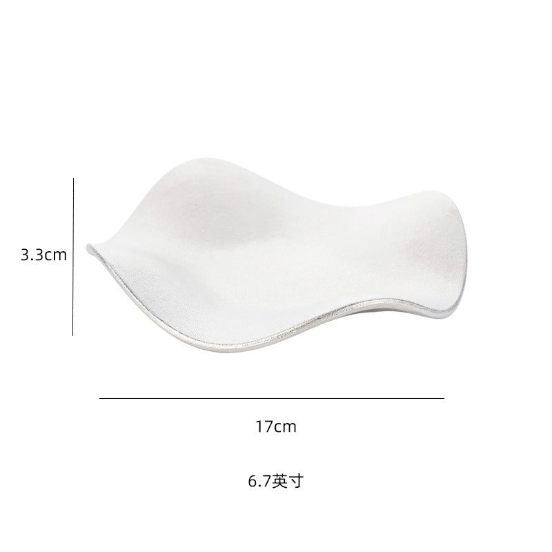 Instagrammable irregular tray - luxury ceramic ornament display & photo prop