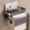 Toilet paper holder bathroom toilet paper storage box wall-mounted roll paper punch-free waterproofnew arrivalclassy bathroom
