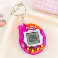 foreign trade electronic pet machine handheld virtual pet machine game console electronic toy game console keychain