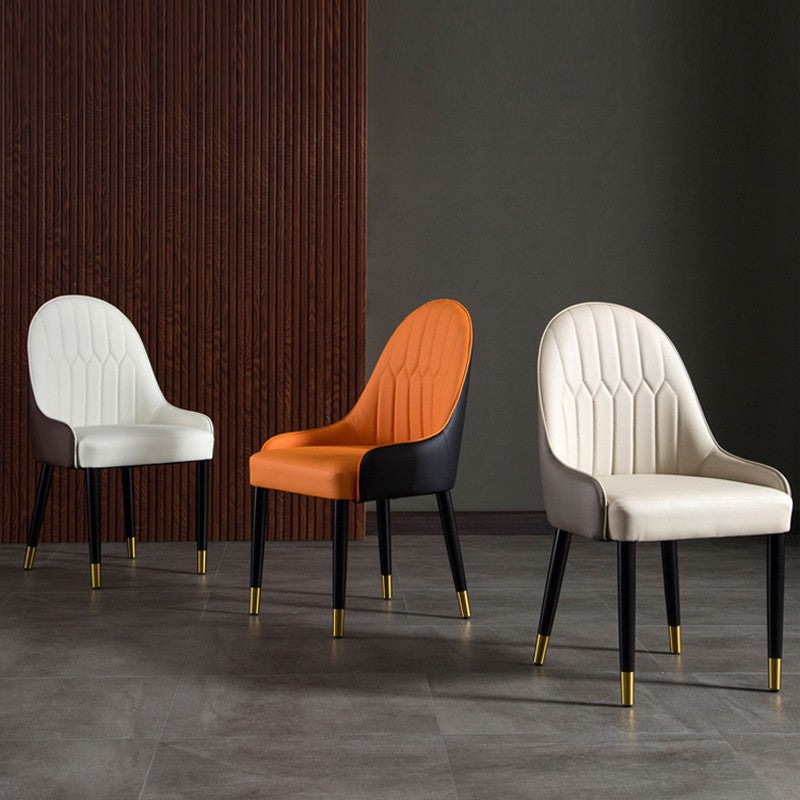 Accessible luxury normcore restaurant for home chair coffee shop practical back chair scandinavian modern casual small apartment solid wood dining chair