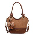 2025 new korean style handheld bucket bag women's bag retro popular chic elegant single shoulder crossbody bag