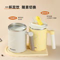 304 stainless steel mug with lid, double-walled insulated tumbler, anti-scald and drop-proof water cup, perfect for home, office, coffee, or as a gift