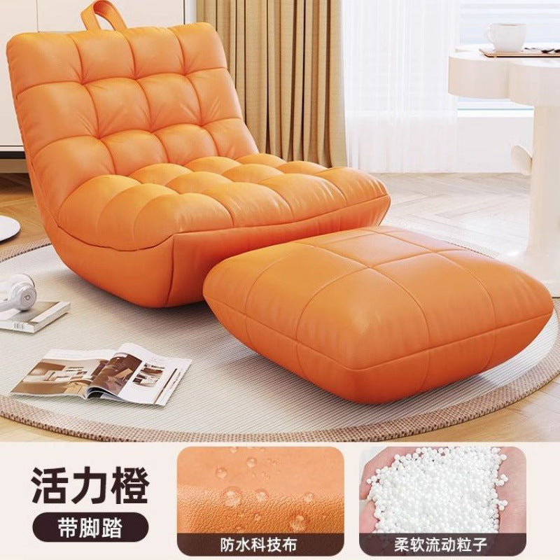 Popular lazy sofa can lie down and sleep bean bag caterpillar lounge chair bedroom small sofa balcony casual single seat