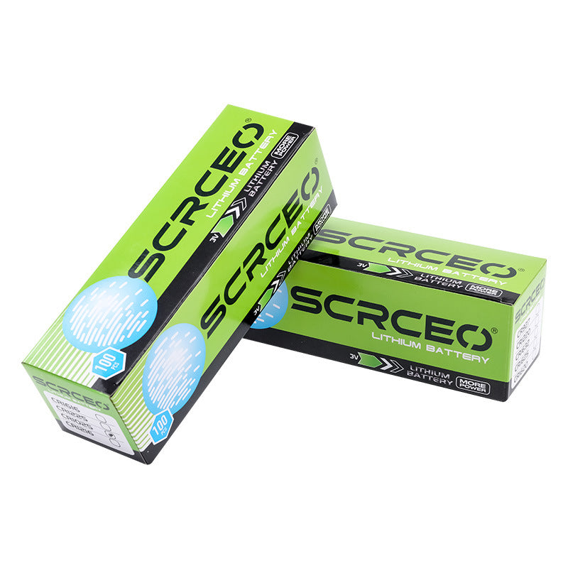 Wholesale 3V button battery copper wire lamp luminous gift round button type lithium manganese battery CR1025 button battery