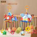 Newborn baby stroller pendant car rattle baby wind chime car soothing bed bell hanging security seat toy