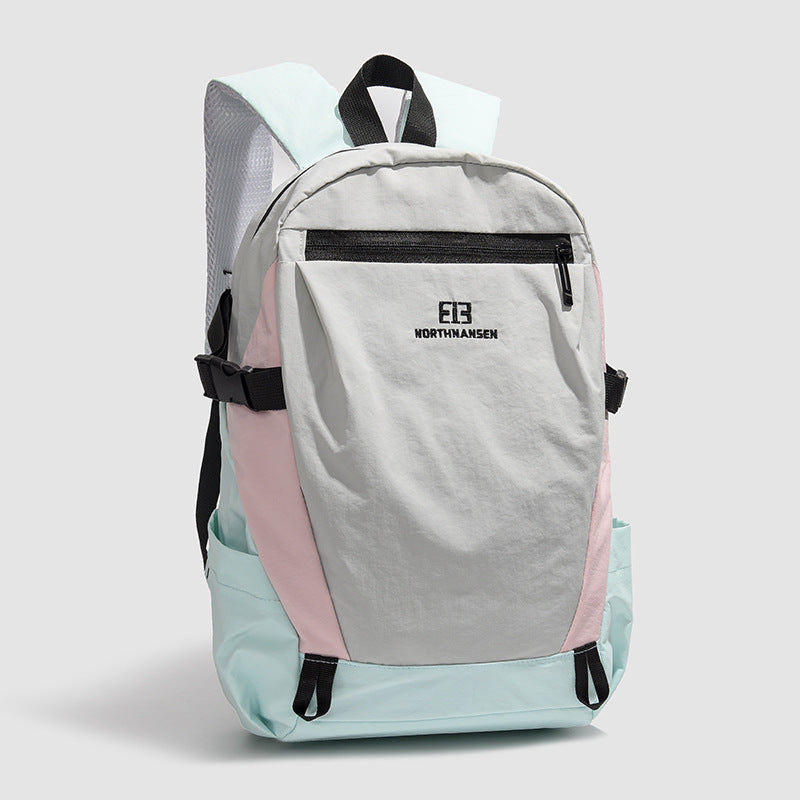 Cross-border outdoor backpack  new portable leisure sports student bag mountaineering hiking light travel backpack
