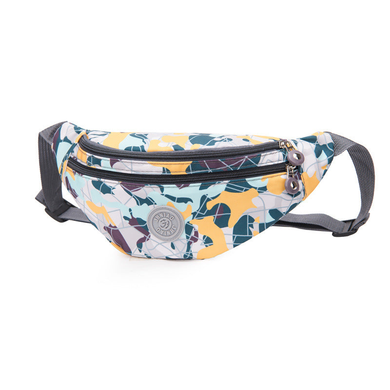 Cross-border hot-selling fashion popular women's fanny pack Oxford cloth chest messenger bag breast bag wholesale order FANNY PACK