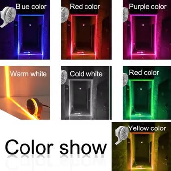 IP65 Hotel Lighting Window Sill Light 12w Light Emitting Diode Window Frame Light Outdoor 360 Degree Ray Door Frame Linear Light