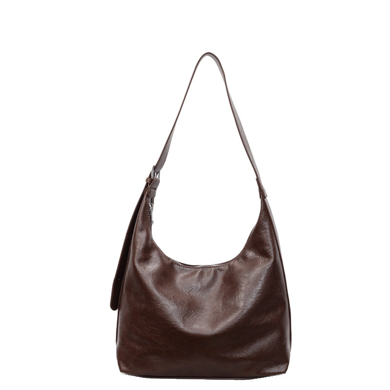large-capacity bag for women 2025fall and winternew arrivalretro shoulder crossbody bag for commuting to class easiest for match tote bag