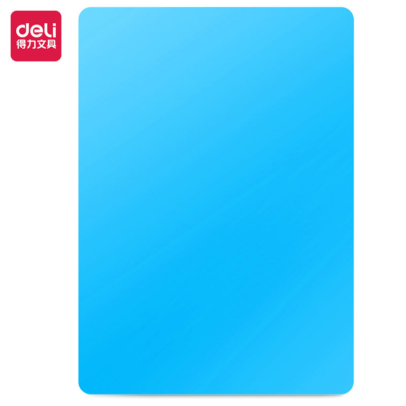 Deli 9353 writing pad a4 plastic pad cardboard 297 * 210mm replication pad exam paper replication board