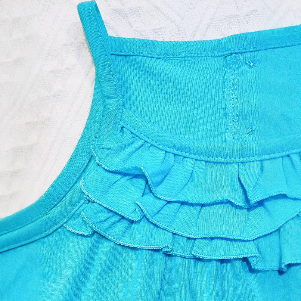 Export original order pure cotton baby girl one-piece triangle summer sleeveless embroider lollipop new arrival category a romper