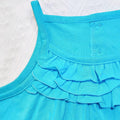 Export original order pure cotton baby girl one-piece triangle summer sleeveless embroider lollipop new arrival category a romper
