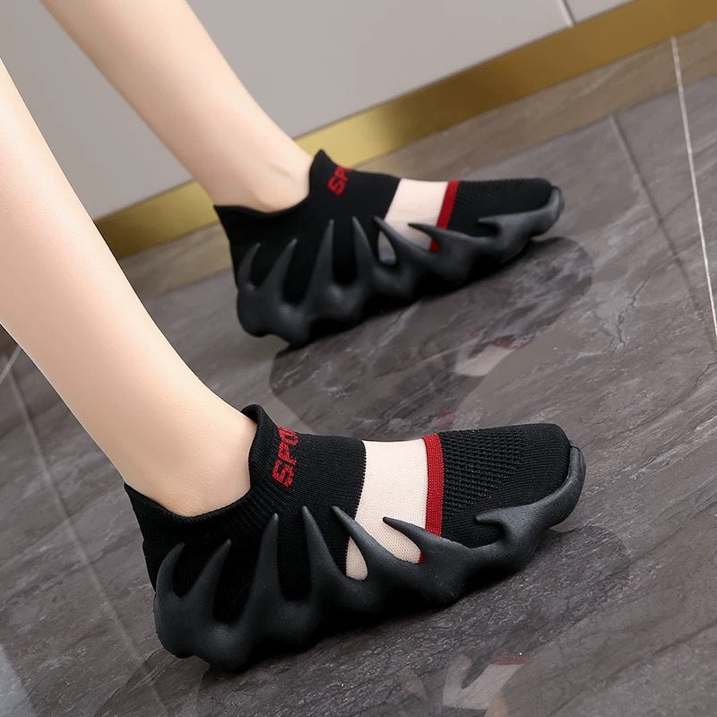 Octopus shoes women's 2025 spring/summer new collection - versatile mesh breathable lightweight shock-absorbing casual athletic running yeezy shoes