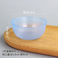 Bowl no. 3 translucent blue