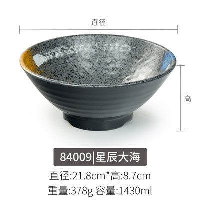 Melamine plate japanese plastic barbecue plate imitation porcelain round flat plate barbecue plate restaurant hot pot tableware dish plate commercial