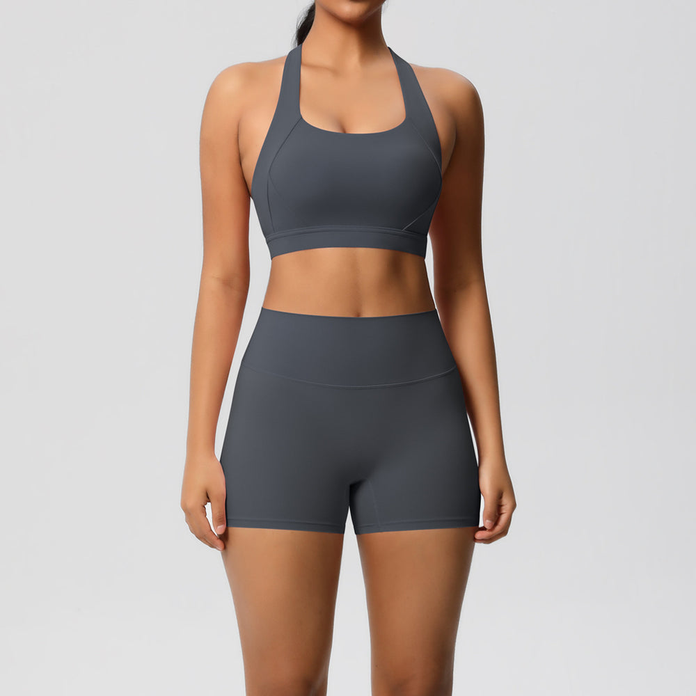 cloud feel outdoor casual running fitness suit high-intensity sports quick-drying tight butt lifting yoga suit