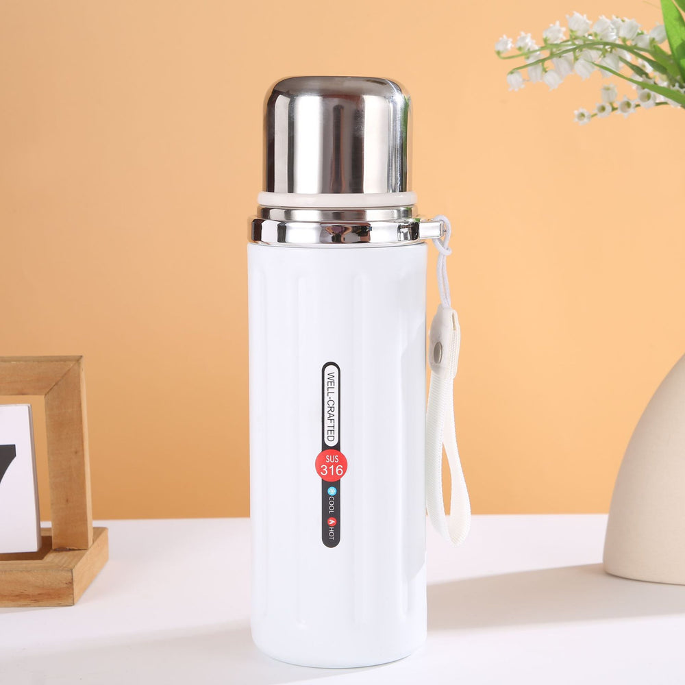 Roman column 316 stainless steel insulated tumbler - stylish, high-capacity, car-friendly, portable outdoor water bottle with engraving option