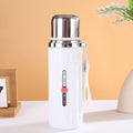 Roman column 316 stainless steel insulated tumbler - stylish, high-capacity, car-friendly, portable outdoor water bottle with engraving option