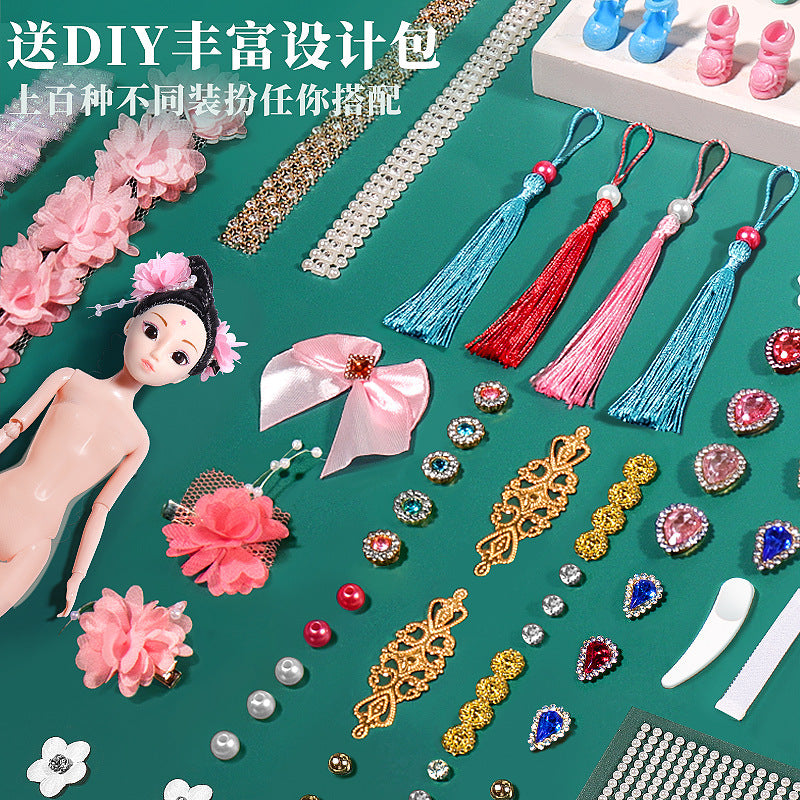 Kids' clothing design: girls' handmade diy pretend play wedding dress, traditional chinese costume, clothing accessories, toys - wholesale & gift options