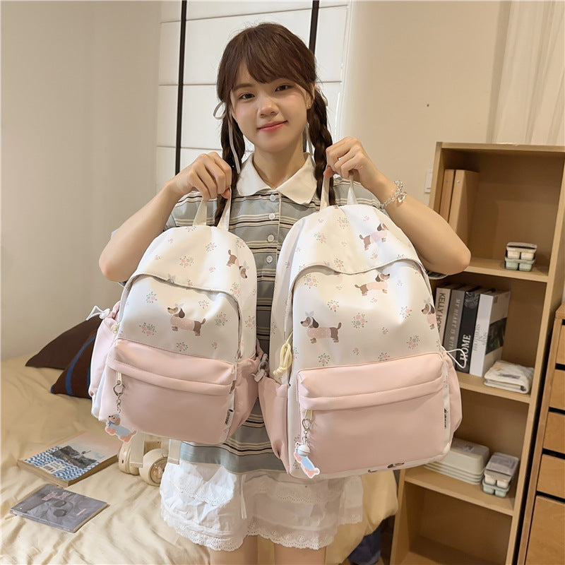 Cartoon capybara backpack - cute kids' small backpack, student rucksack, large capacity travel backpack - wholesale