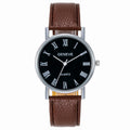 Factory direct roman numeral men's watch - business casual, trendy, and stylish gift watch with dial