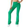 New arrival cross-border fashion butt lifting yoga pants peach butt running training tight sports wide leg pants breathable fitness pants