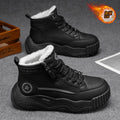 Men's snow boots: 2025 winter bestseller - warm, freeze-proof, fleece-lined, extra thick, waterproof, non-slip, thick-soled cotton boots