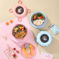 304 stainless steel fruit box - divided salad & bento box - compartmentalized kids' lunch box - insulated picnic box