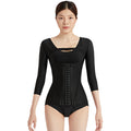 5-bone waist and abdominal ring liposuction postpartum body shaping garment waist tightening and abdominal tightening hip lifting strong pressure body shaping one-piece corset