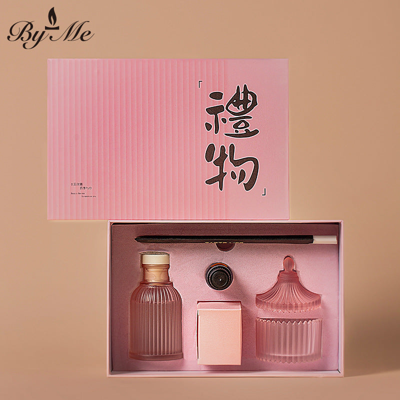 BYME fireless aromatherapy gift box, high-end set, diffuser stone gift ornament, toilet aromatherapy, long-lasting in the bedroom