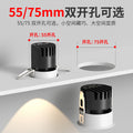 12v/24v low voltage spotlight, deep cup anti-glare recessed downlight, ideal for living rooms, home use, rvs, hotels, and ceiling lighting