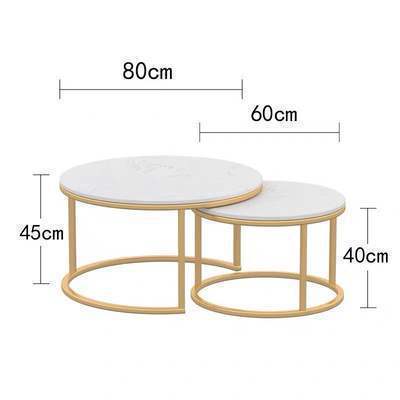 Nordic sales office reception curved double sofa office clothing store rest area furniture coffee table set
