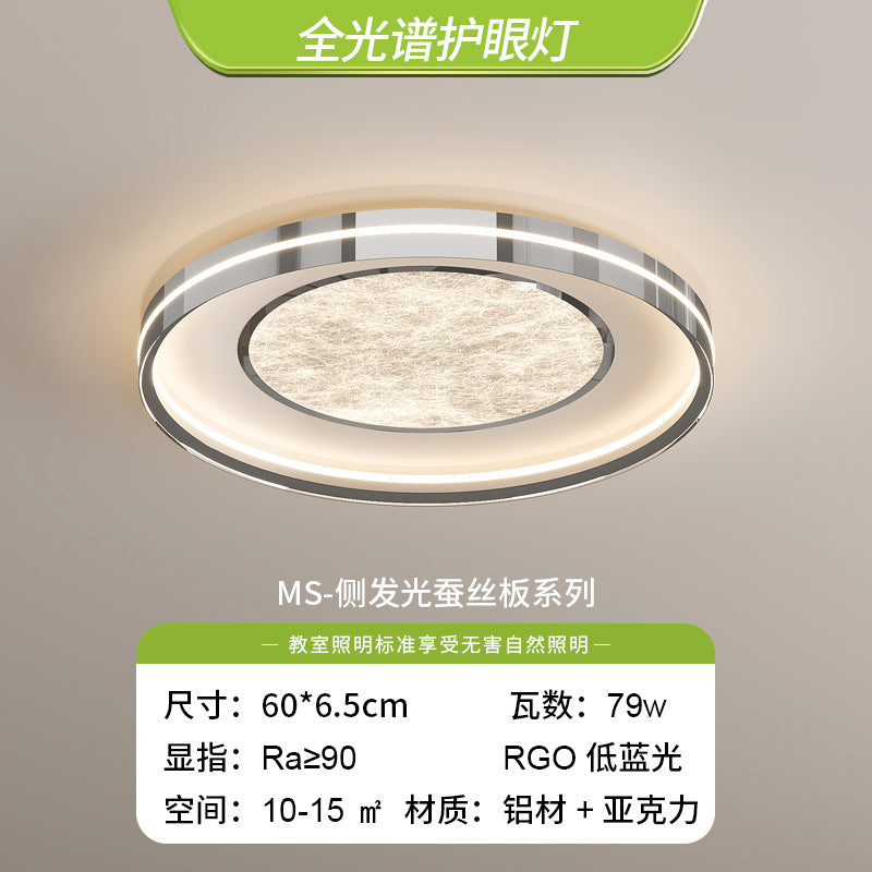 Living room light full spectrum eye protection dining room light atmospheric Italian minimalist light luxury Zhongshan lighting new smoke bedroom light