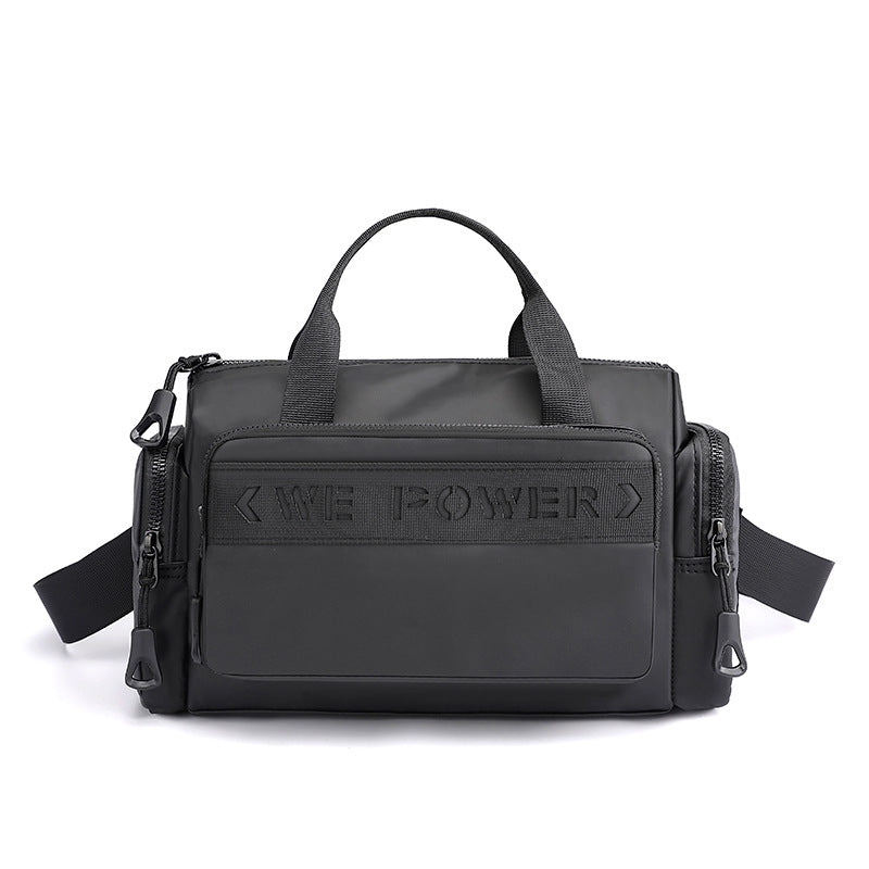 New men's trendy shoulder bag casual portable messenger bag outdoor sports messenger bag business briefcase wholesale