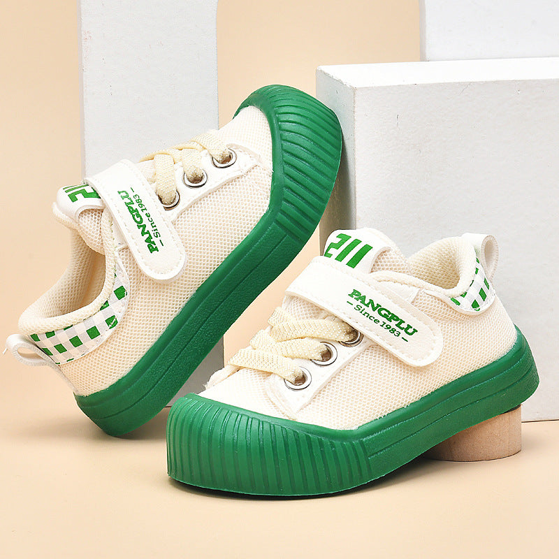 Toddler shoes for boys, spring and autumn, 0-1-2 years old, soft sole breathable infant and toddler shoes for girls