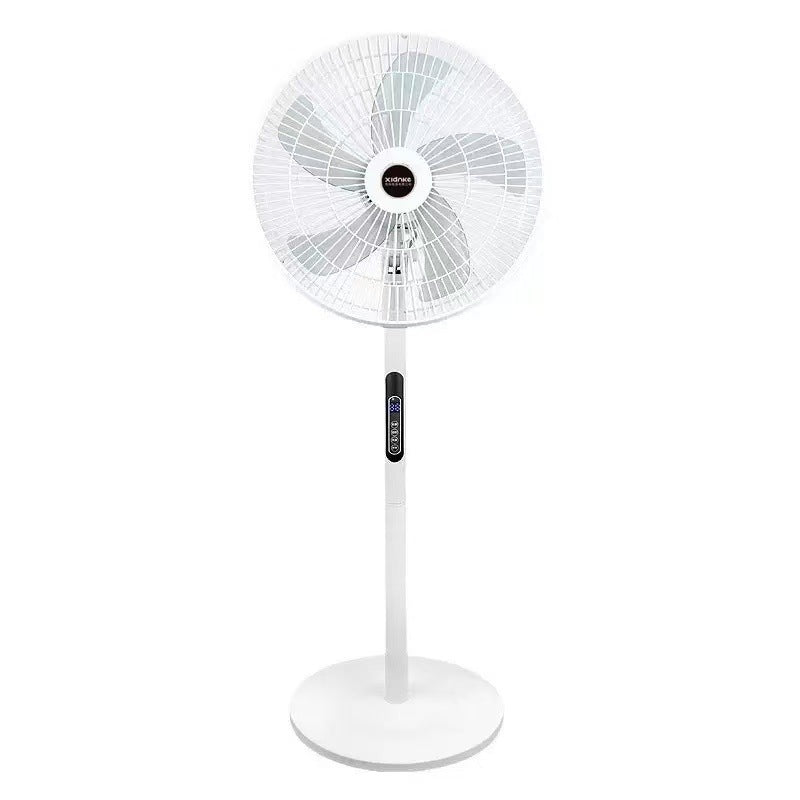 Powerful electric fan floor fan vertical high wind power fan dormitory small desktop powerful shaking head fan remote control for home