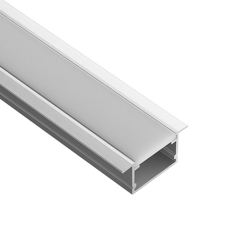 Embedded bending silicone curved light slot LED linear linear line light circular surface mounted ceiling concealed aluminum slot