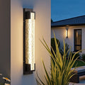 Modern minimalist wall sconce - waterproof linear light for entryways, balconies, and columns - ideal for outdoor use