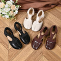 Ready-to-ship  spring collection: spanish stretch fabric split-toe ballet flats - women's hollow-out flat casual shoes