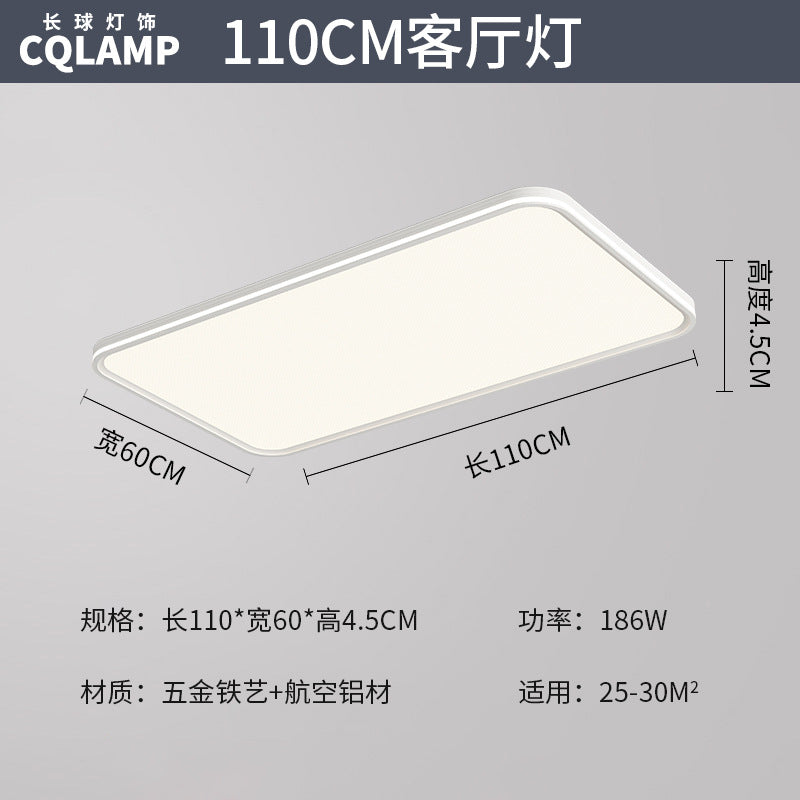 Living room ceiling light led highlight advanced sense simple and minimalist main light Zhongshan home improvement lighting package whole house combination