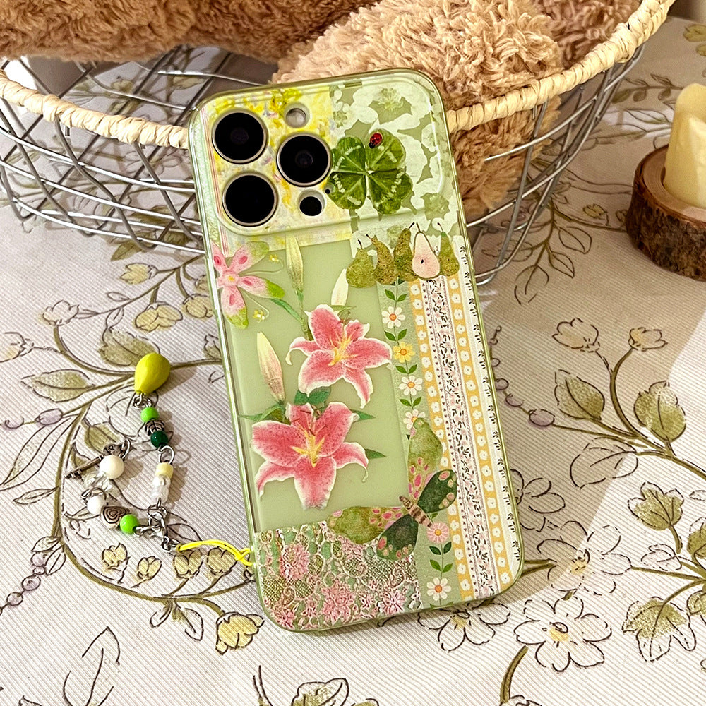 Suitable for iphone17pro mobile phone case apple 16 anti-fall all-inclusive tpu soft case 15 apple 16promax compatible